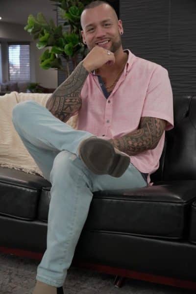 An image in London's male escort portfolio