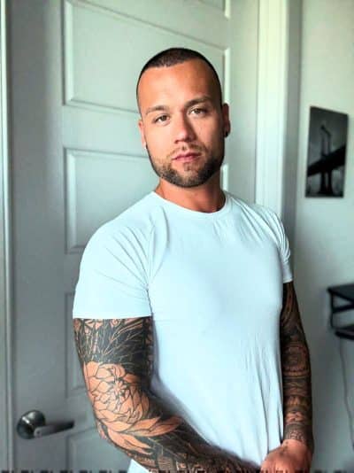 An image in London's male escort portfolio