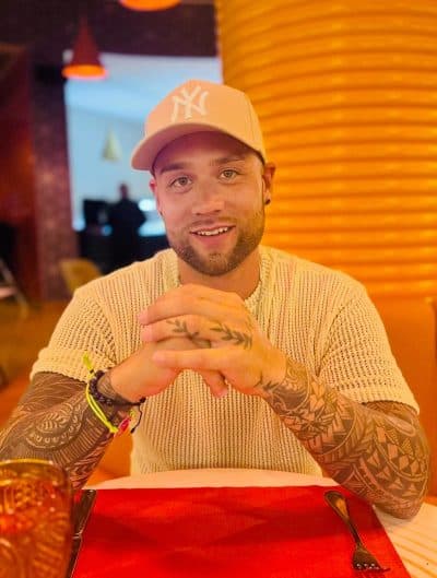 An image in London's male escort portfolio