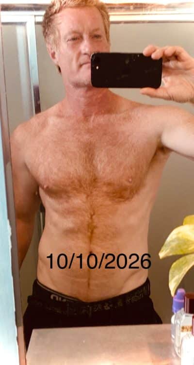 An image in Liam's male escort portfolio