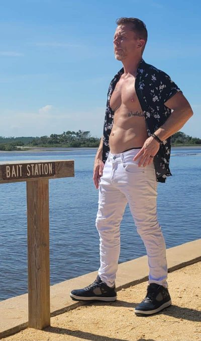 An image in Terrell's male escort portfolio