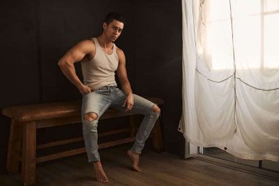 An image in Gareth's male escort portfolio