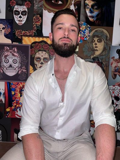 An image in Brandon's male escort portfolio