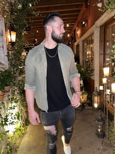 An image in Brandon's male escort portfolio