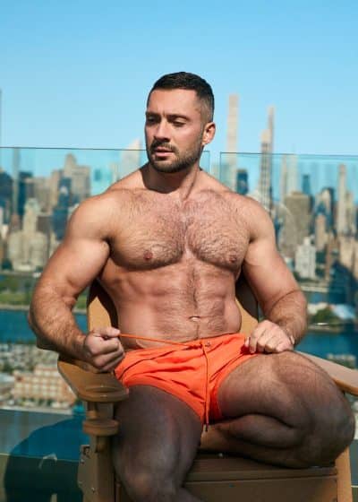 An image in Andy's male escort portfolio