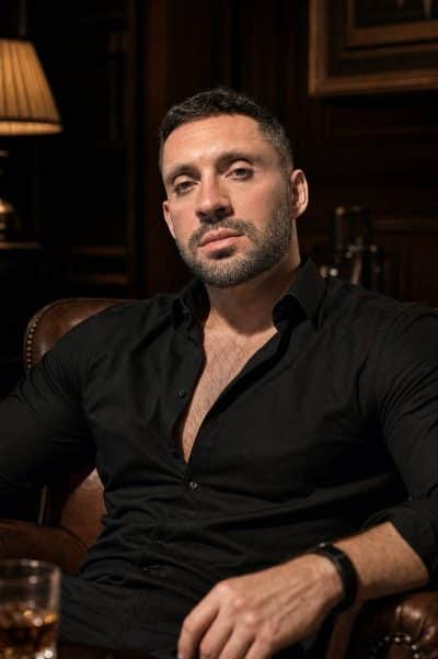 An image in Andy's male escort portfolio