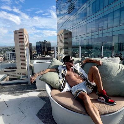 An image in Anthony's male escort portfolio