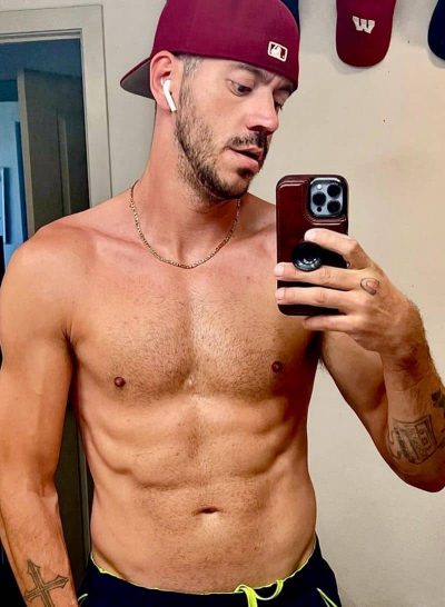 An image in Anthony's male escort portfolio