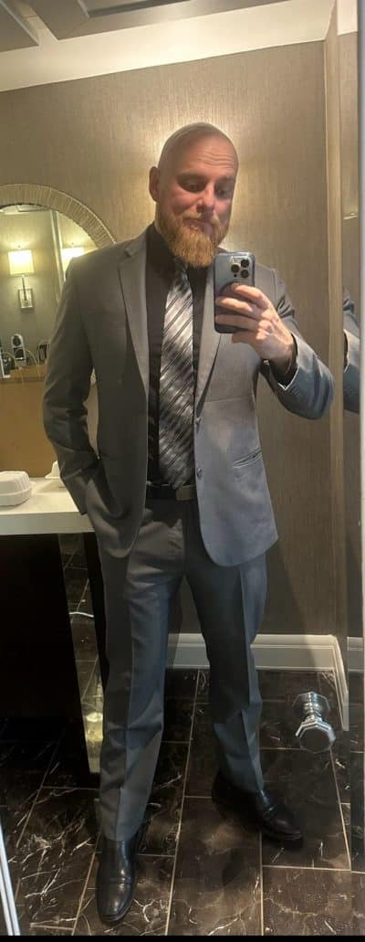 An image in Dane's male escort portfolio
