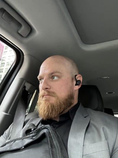 An image in Dane's male escort portfolio