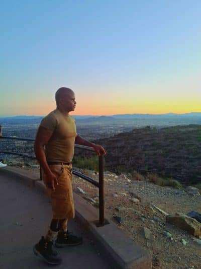 An image in Taveras's male escort portfolio