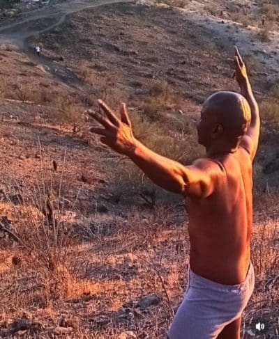 An image in Taveras's male escort portfolio