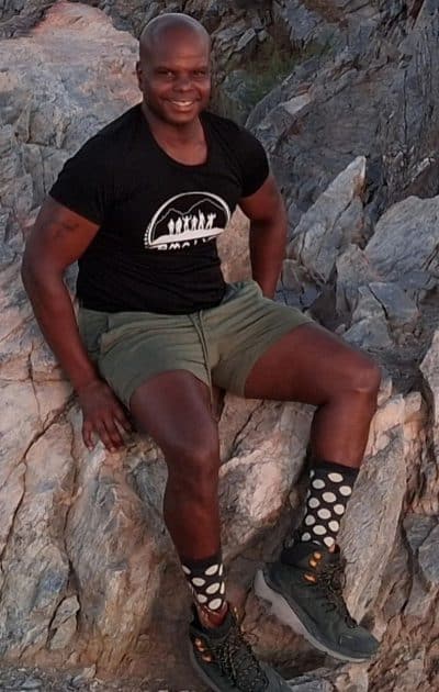 An image in Taveras's male escort portfolio