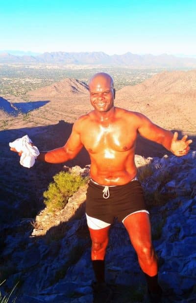 An image in Taveras's male escort portfolio