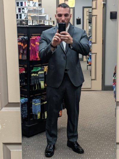An image in Anthony's male escort portfolio