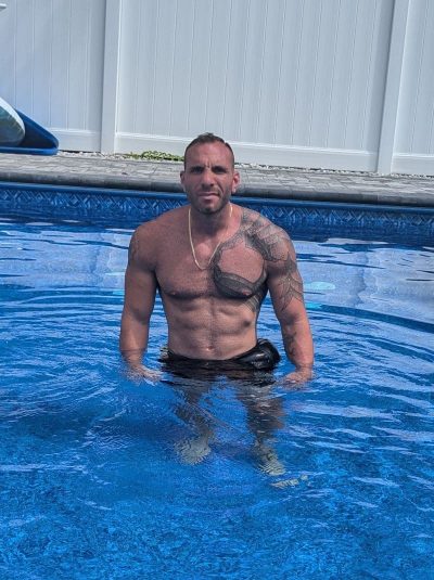 An image in Anthony's male escort portfolio
