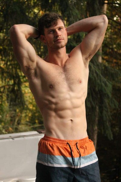 An image in Jared's male escort portfolio