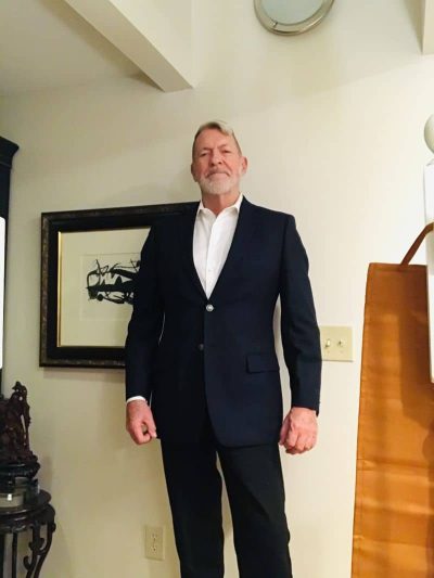 An image in Stanley's male escort portfolio