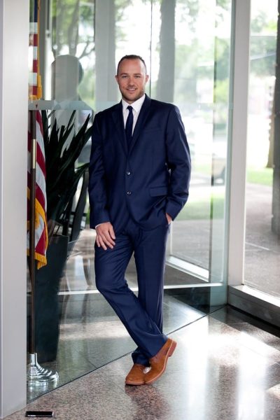 An image in Brock's male escort portfolio