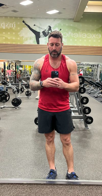 An image in Jason's male escort portfolio