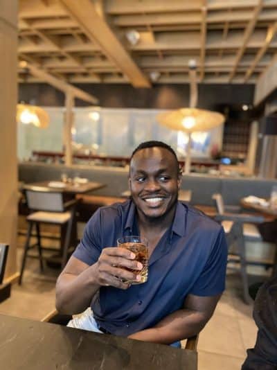 An image in Lowen's male escort portfolio