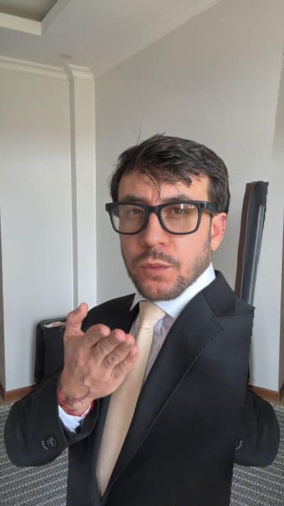 An image in Alex's male escort portfolio