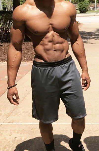 An image in Dominic's male escort portfolio