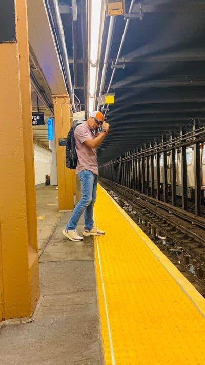 An image in Omar's male escort portfolio
