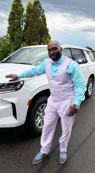 An image in Anthony's male escort portfolio