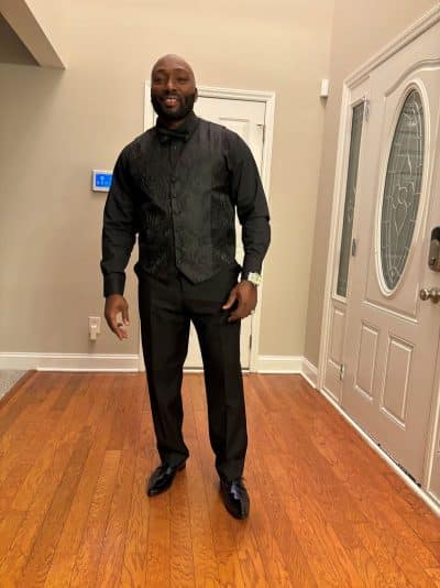 An image in Anthony's male escort portfolio