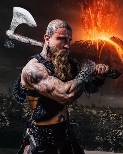 An image in Aaron's male escort portfolio