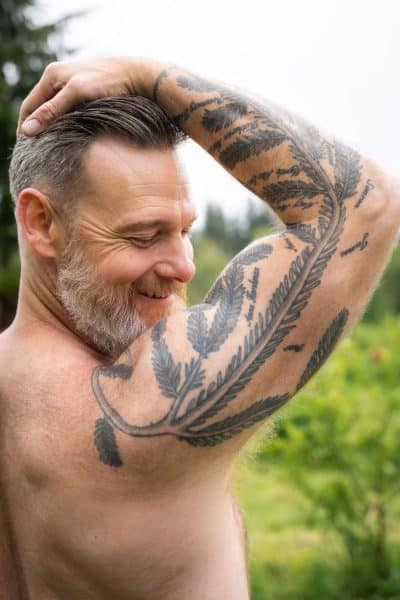 An image in Redwood's male escort portfolio