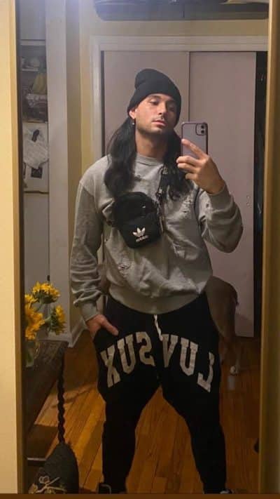 An image in Andrew's male escort portfolio