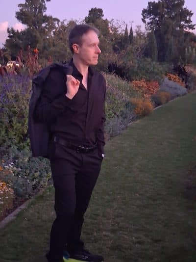 An image in Martin's male escort portfolio