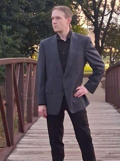 An image in Martin's male escort portfolio