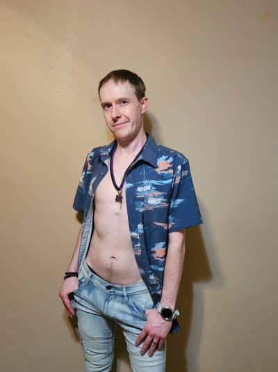 An image in Martin's male escort portfolio