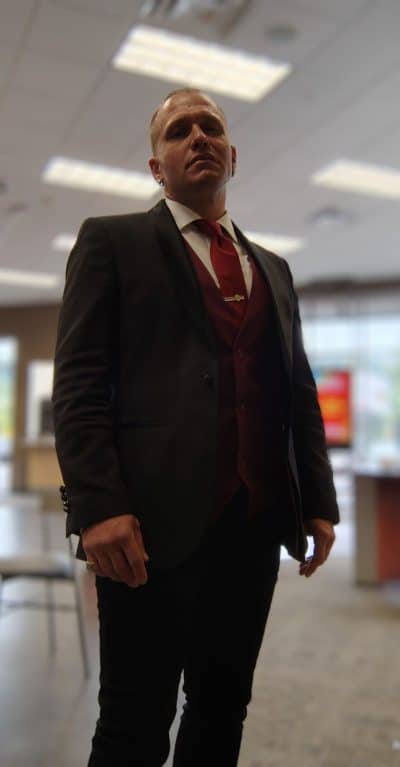 An image in Niccolo's male escort portfolio