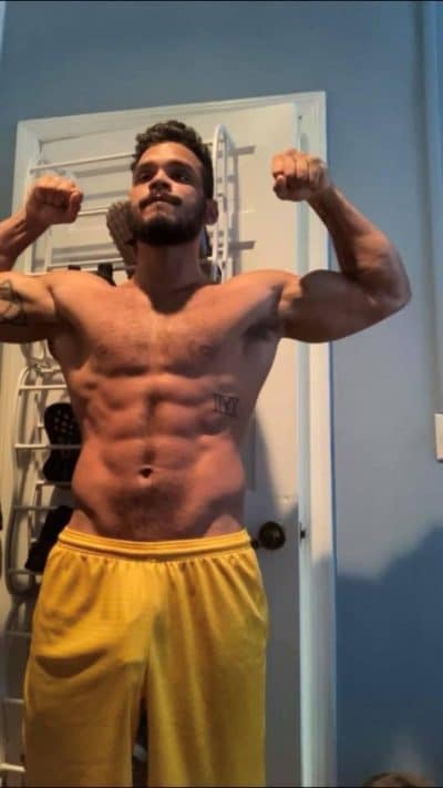 An image in Alonzo's male escort portfolio