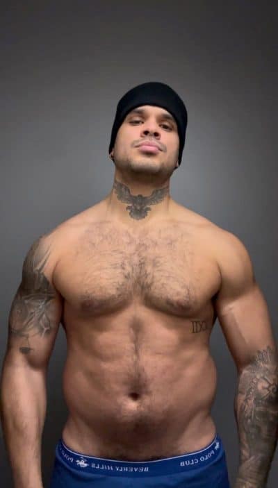 An image in Alonzo's male escort portfolio