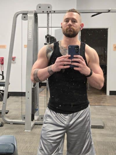 An image in Chad's male escort portfolio