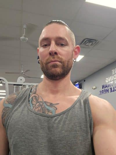 An image in Chad's male escort portfolio