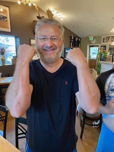 An image in Dave's male escort portfolio