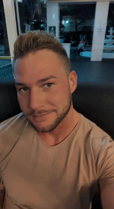 An image in Jax's male escort portfolio