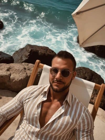 An image in Jax's male escort portfolio