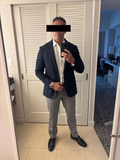 An image in Nico 's male escort portfolio