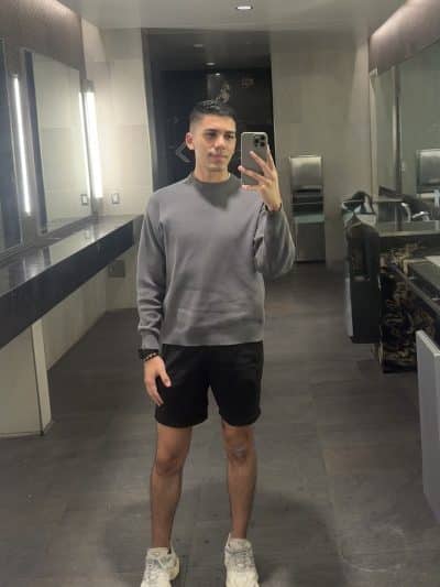 An image in Santiago's male escort portfolio