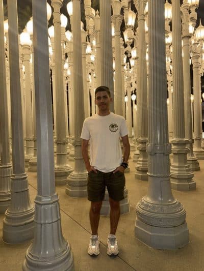 An image in Santiago's male escort portfolio