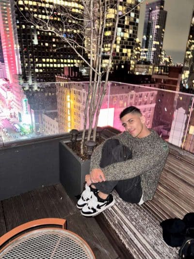 An image in Santiago's male escort portfolio