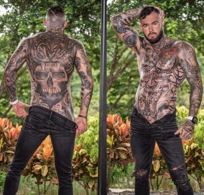 An image in Xander's male escort portfolio