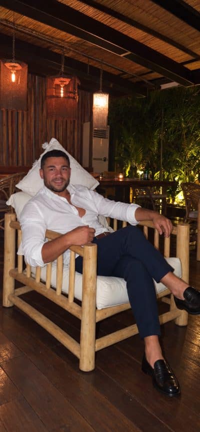 An image in Alessandro's male escort portfolio